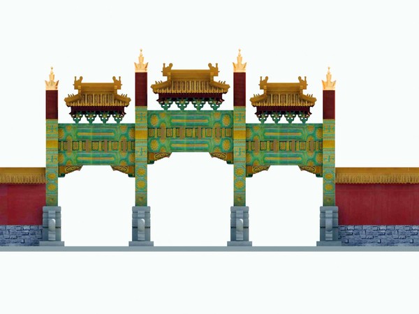 china torii 3d max - China ancient torii 2 by longwind